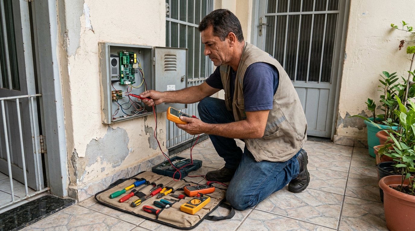 Troca de Fiação de Interfone em Cabo Frio‑RJ